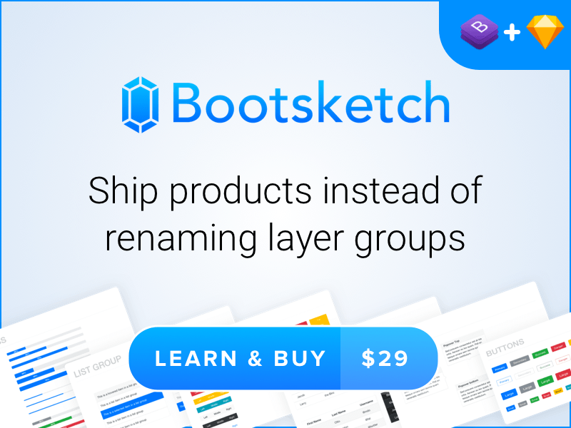 Ultimate Sketch Template for Bootstrap