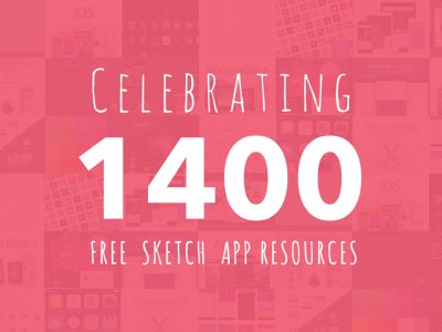 Celebrating Over 1400 Sketch App Resource