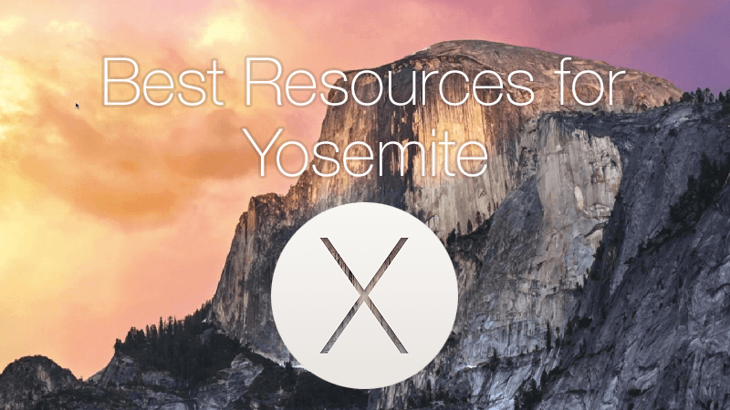 all resources for Apple Yosemite