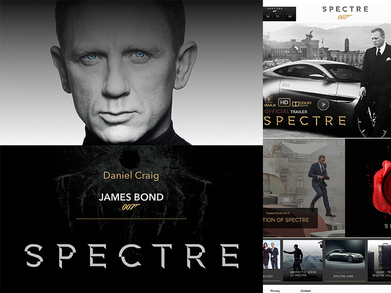 James Bond 007 Website