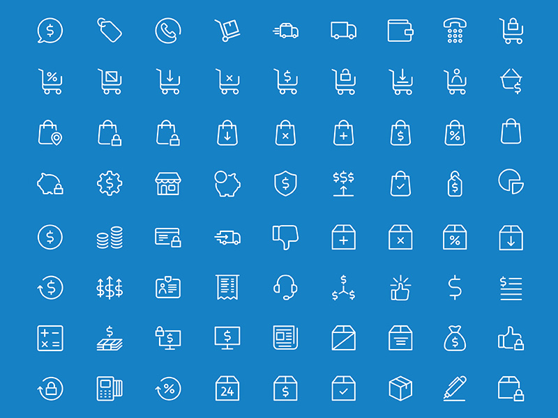 Billing and Utility Icon Set
