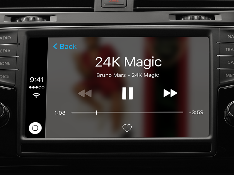 Apple CarPlay Template