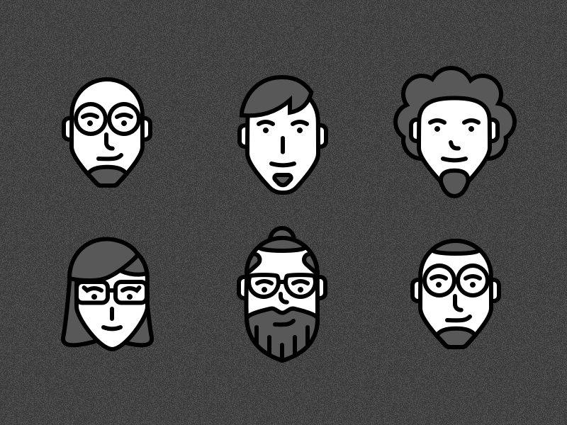 7 User Persona Icons