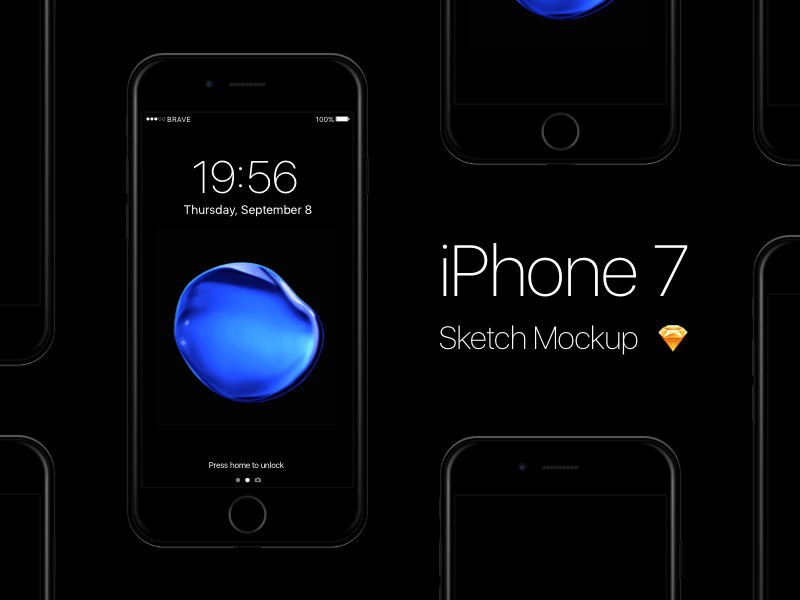 iPhone 7 Mockup