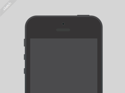 Simple vector iPhone