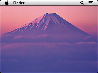 Apple OS X Finder