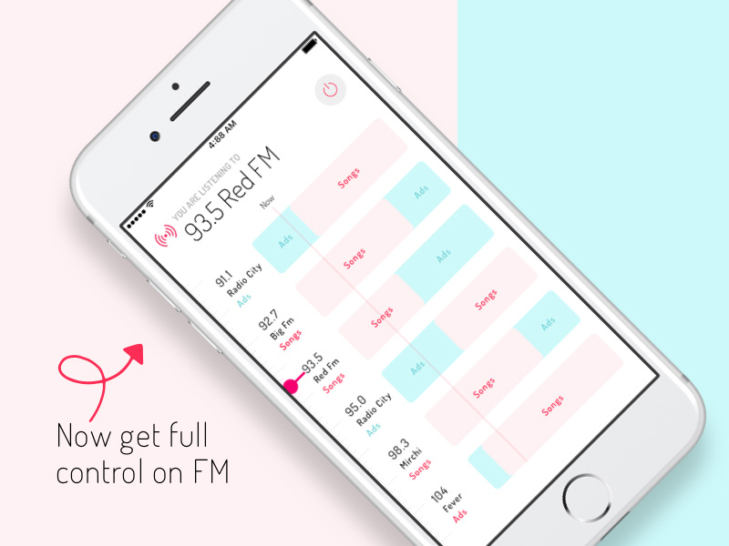 Radio FM App Concept