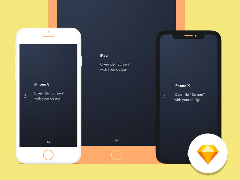 Apple Device Mockup Library