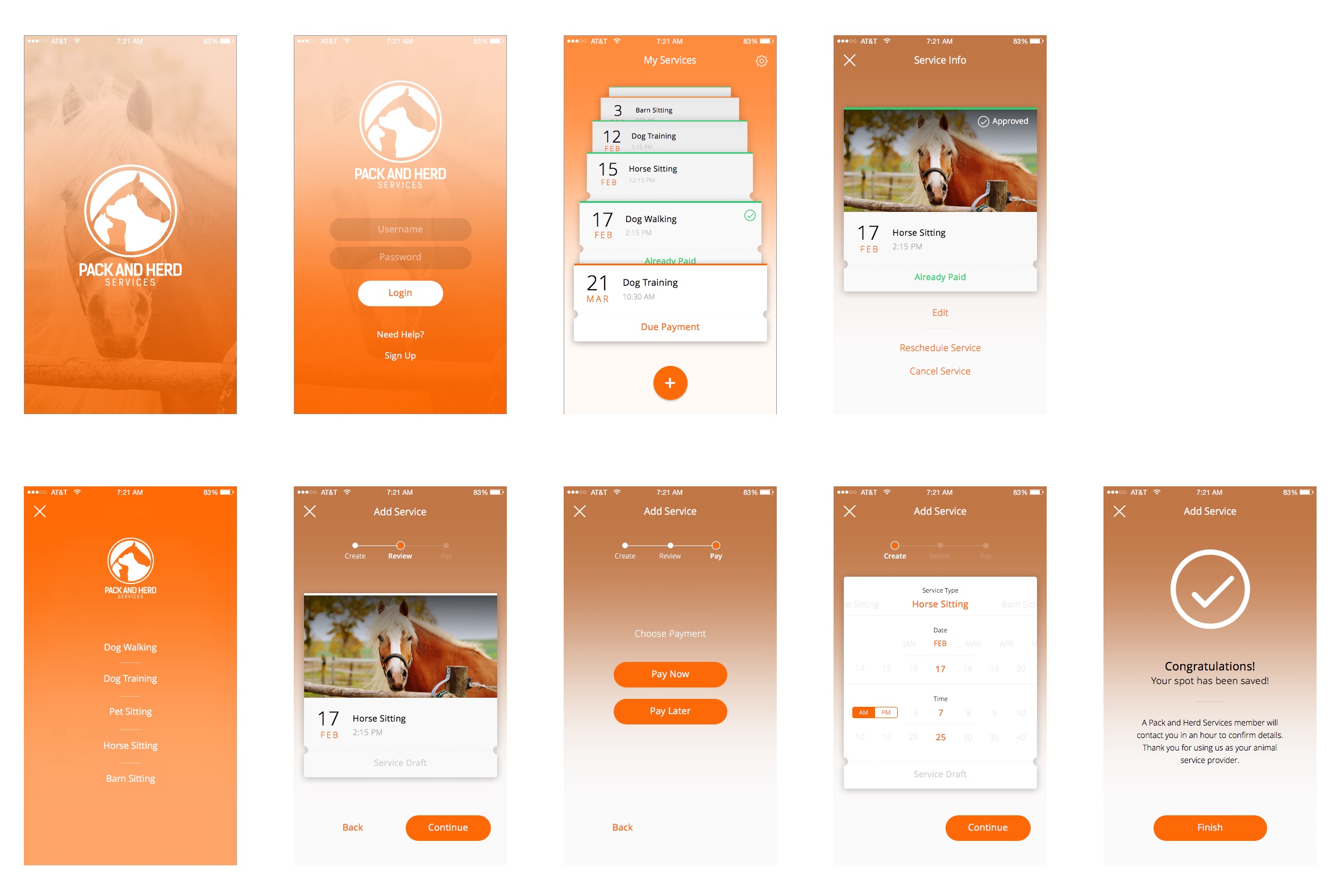 Animal Care and Services App