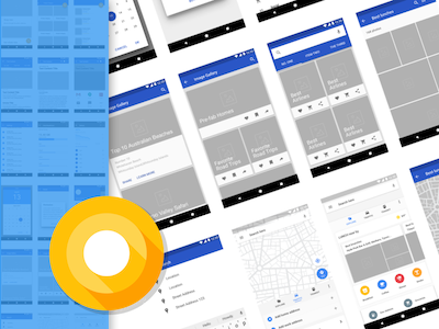 Android Wireframing Kit