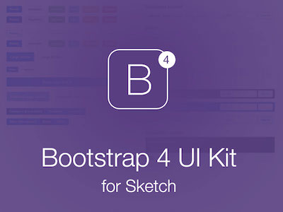 Bootstrap 4 UI Kit for Sketch