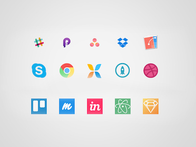 Designer Workflow Icons