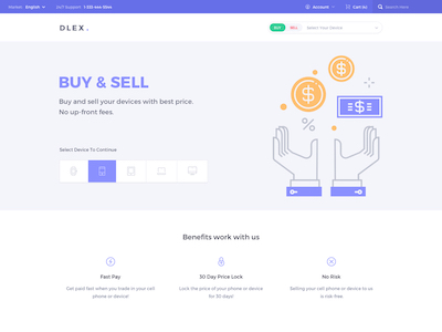 Dlex E-Commerce UI
