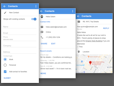 Gmail Add-on Design Kit