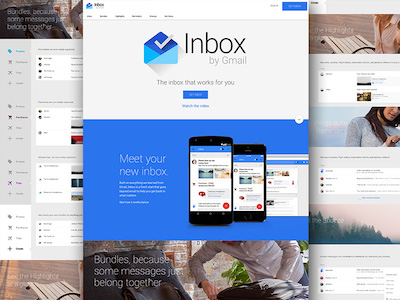 Google Inbox Web UI