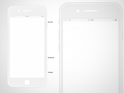 iPhone 7 Wireframe