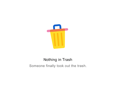 MS Outlook Trash Icon