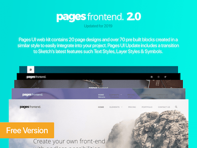 Pages UI Web Kit update 2019