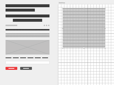 Resizable Wireframe Elements