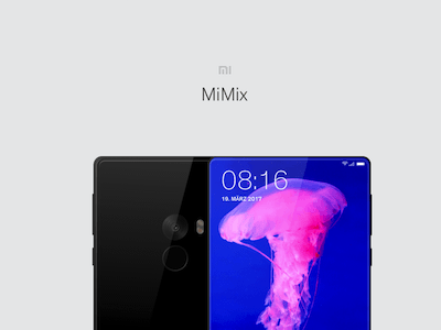 Xiaomi MiMix Mockup