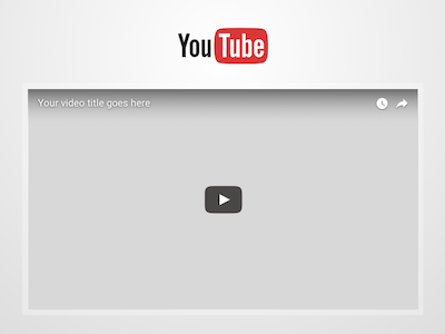 YouTube Video Frame