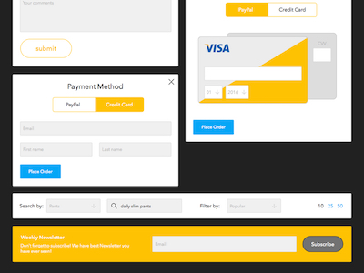 Amber Forms Lite Kit Sketch freebie - Download free resource for Sketch ...