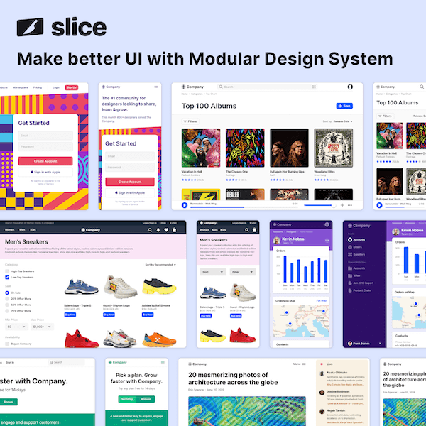 Slice - Modular Design System for Sketch