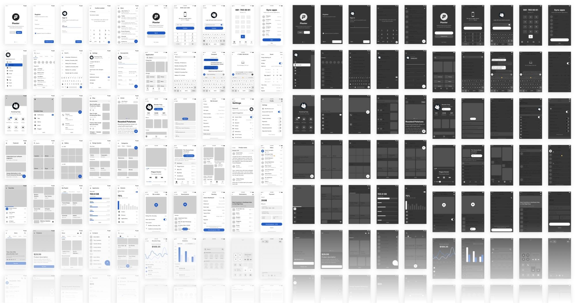 iOS and Android Design Kit