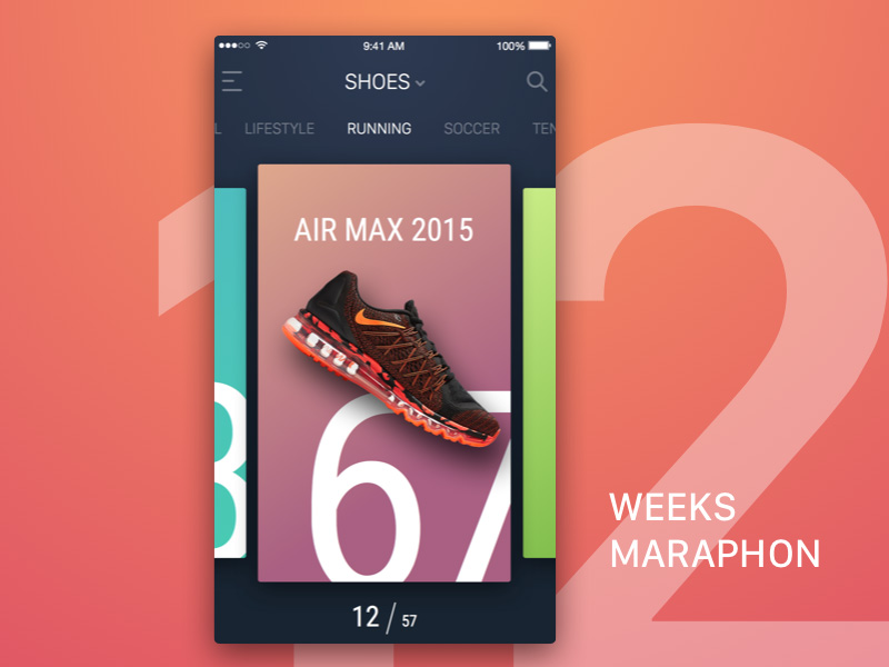 12 Weeks Marathon UI Kit