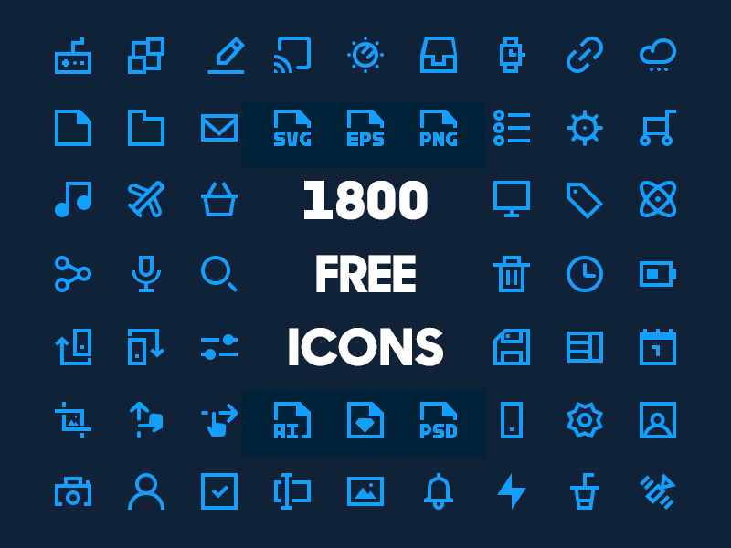 A Set Of 1800 Icons Sketch Freebie Download Free Resource For Sketch Sketch App Sources