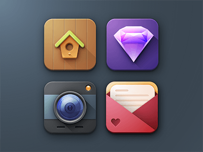 3D icon set