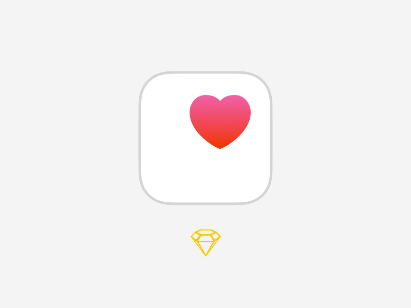 Apple Health Kit Icon