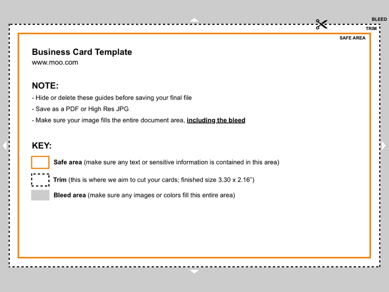Moo Business Card Template