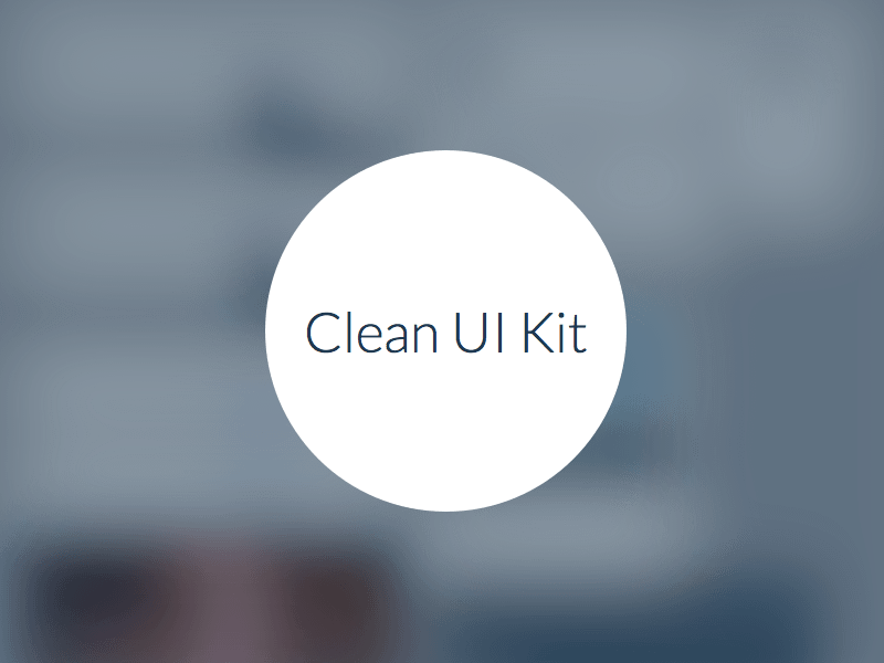 Clean Ui Kit Demo Sketch Freebie Download Free Resource For Sketch Sketch App Sources