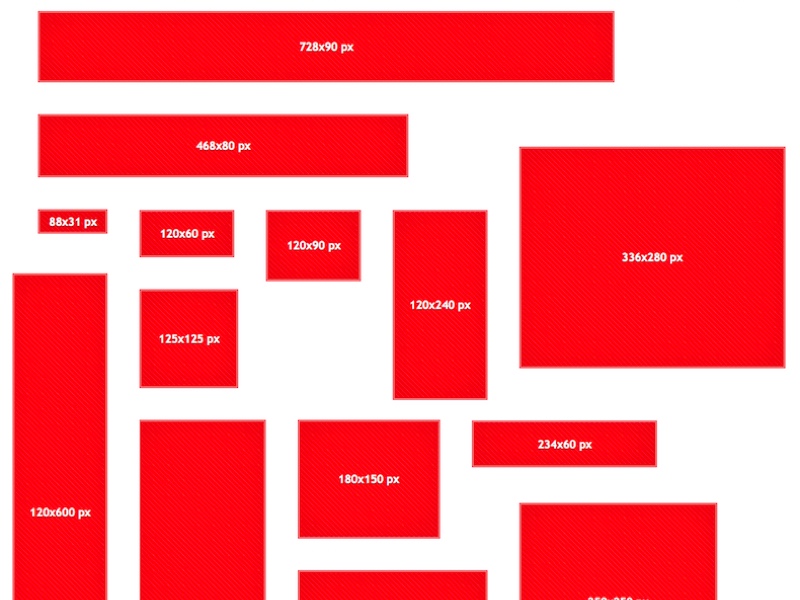 Iab Banner Sizes Template Sketch Freebie Download Free Resource For Sketch Sketch App Sources