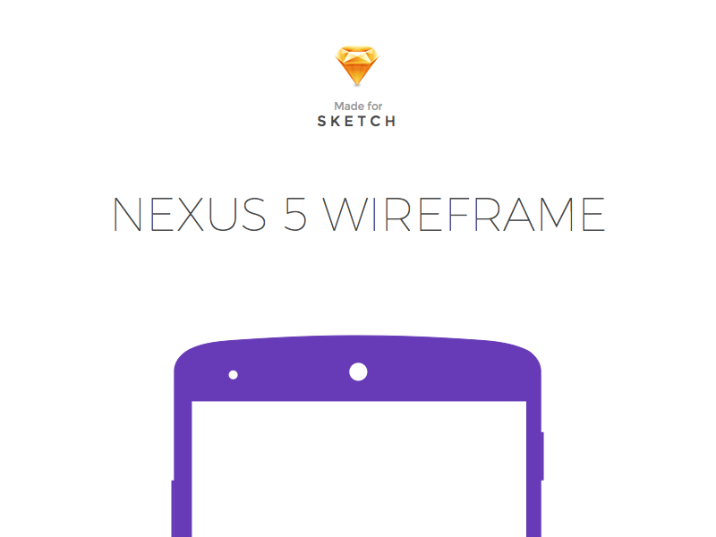 Nexus 5 Wireframe