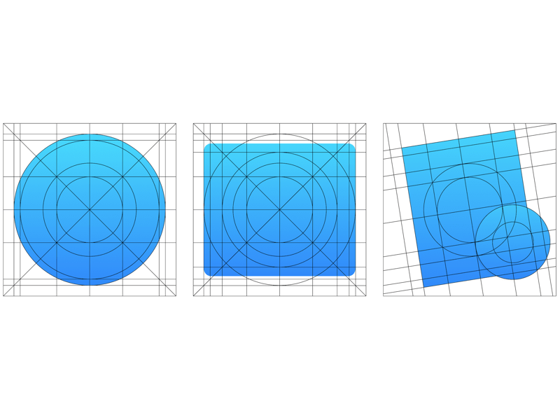 OS X Yosemite Icon Grid