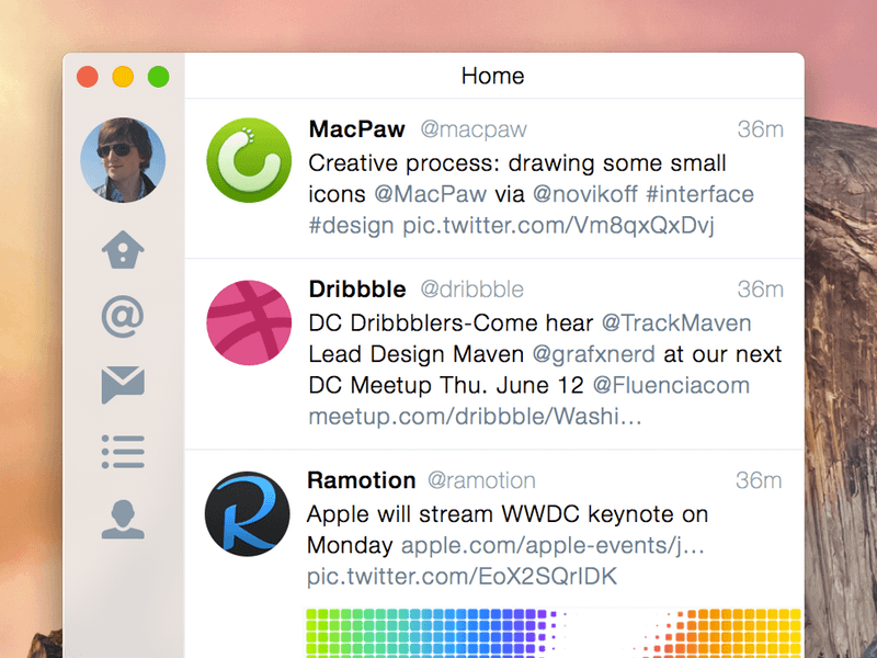 Twitter for Yosemite