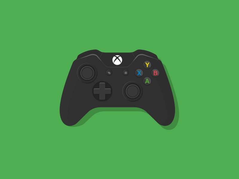 Xbox One Pad Sketch freebie - Download free resource for Sketch