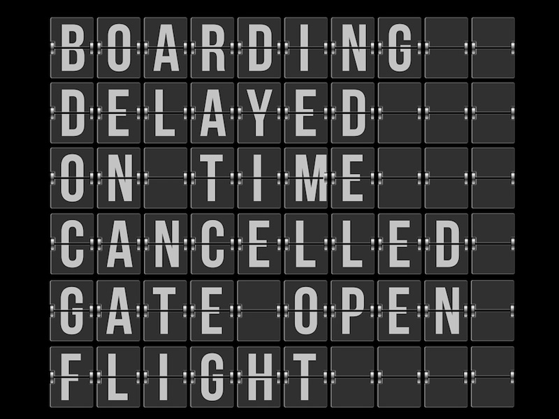 Airport and Station Board