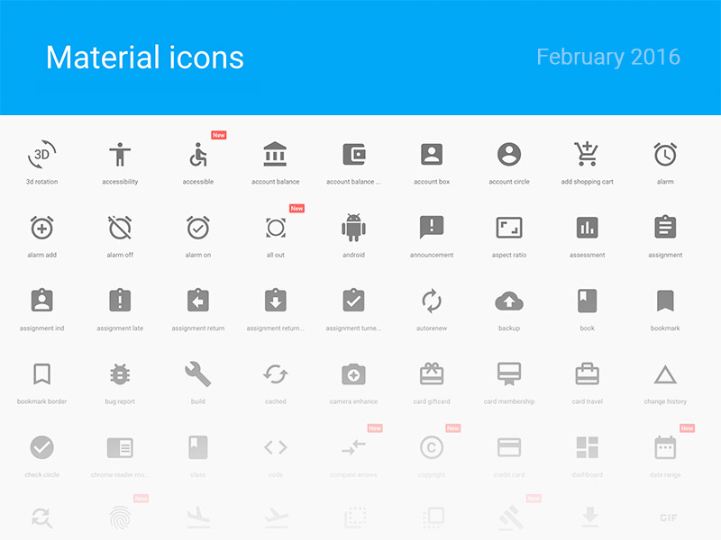 Material Icons Sketch Freebie Download Free Resource For