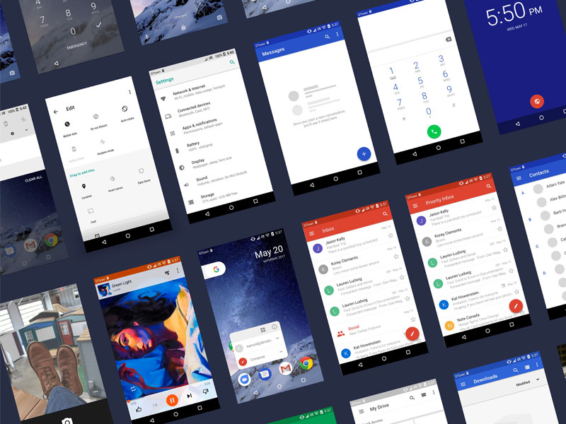 Android O Gui Kit Sketch Freebie Download Free Resource