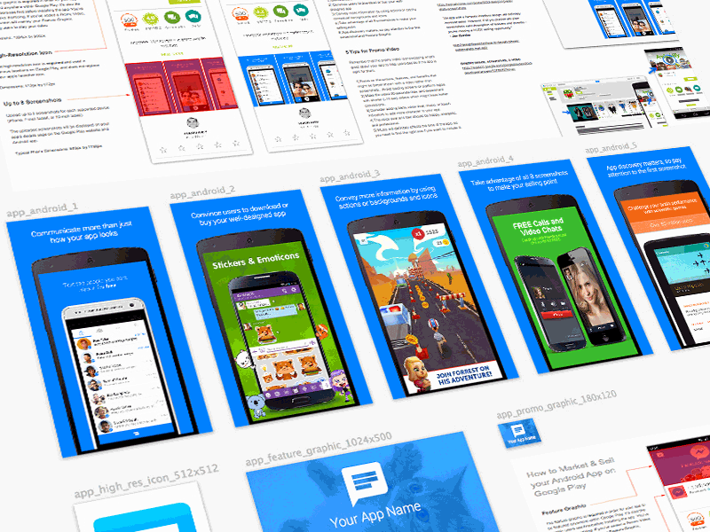 your apps on google play sketch freebie