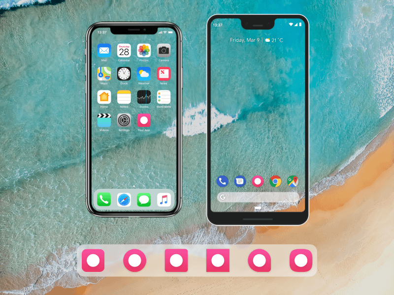 App icons design idea #112: App Icon Previewer