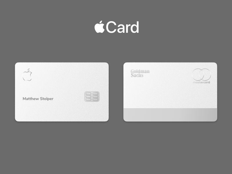 Apple Card Mockup