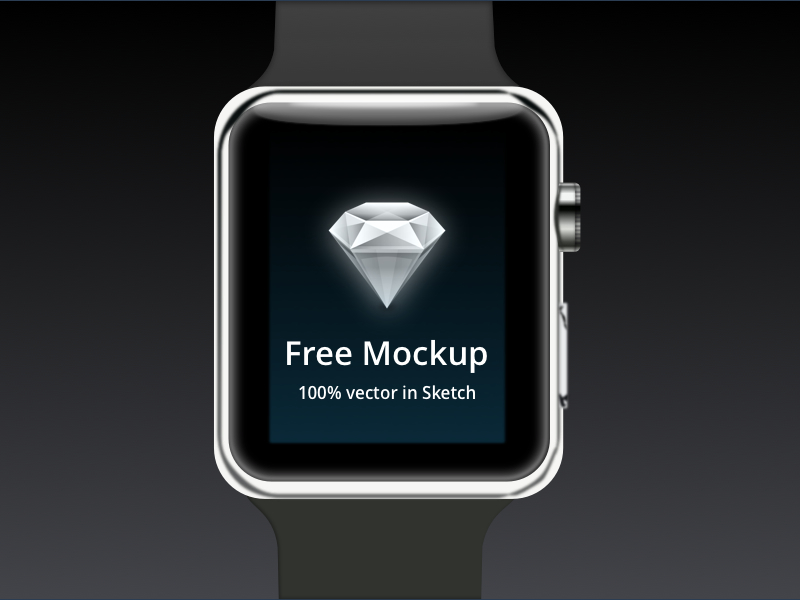 Apple Watch Mockup Sketch Freebie Download Free Resource For Sketch Sketch App Sources