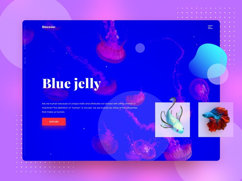 Aquatic Landing Page