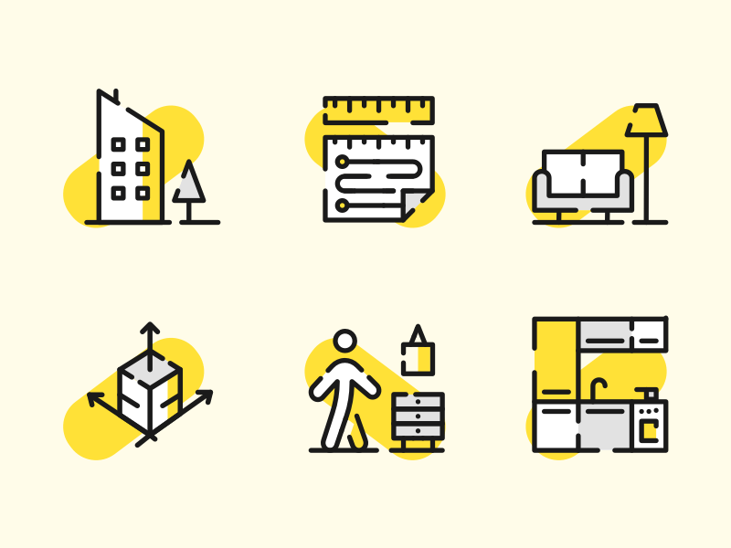 6 Architecture Icons