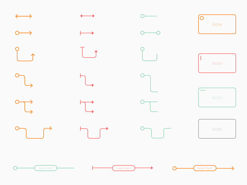 Arrows Wireframe Kit