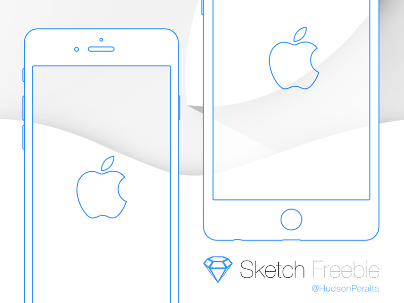 iPhone 6 and 6 Plus Wireframe